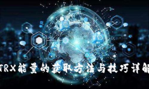TRX能量的获取方法与技巧详解