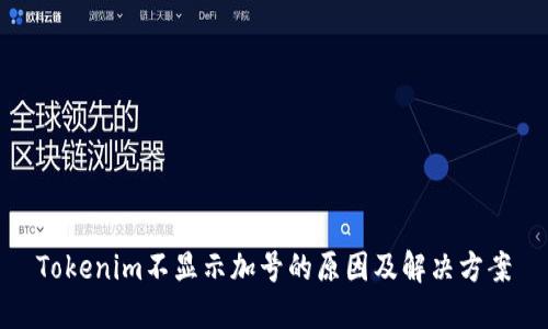 Tokenim不显示加号的原因及解决方案